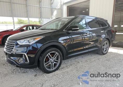 2017 Hyundai Santa Fe Se Ultimate из США, поврежденный, VIN KM8SR4HF5HU171566